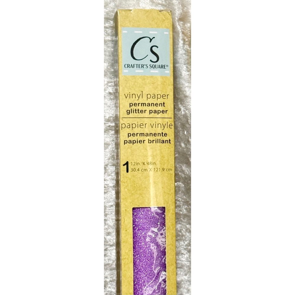 Crafters Square Permanent Vinyl Paper Assorted Styles and Colors New - Picture 8 of 9